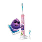 Philips Sonicare For Kids Sonic electric toothbrush HX6352/42 Built-in Bluetooth® Coaching App 2 brush heads & 10 stickers 2 modes