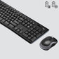 Logitech Keyboard MK270 black US/Int Layout