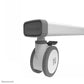 NEOMOUNTS MOVE LIFT MOTORISED MOBILE STAND INCL. STORAGE BOX, 10 CM. WHEELS FLOOR - VESA 100X100 UP TO 800X600 1 SCREEN WHITE