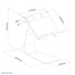 NEWSTAR TABLET DESK STAND (SUITED FOR TABLETS UP TO 11"), SILVER