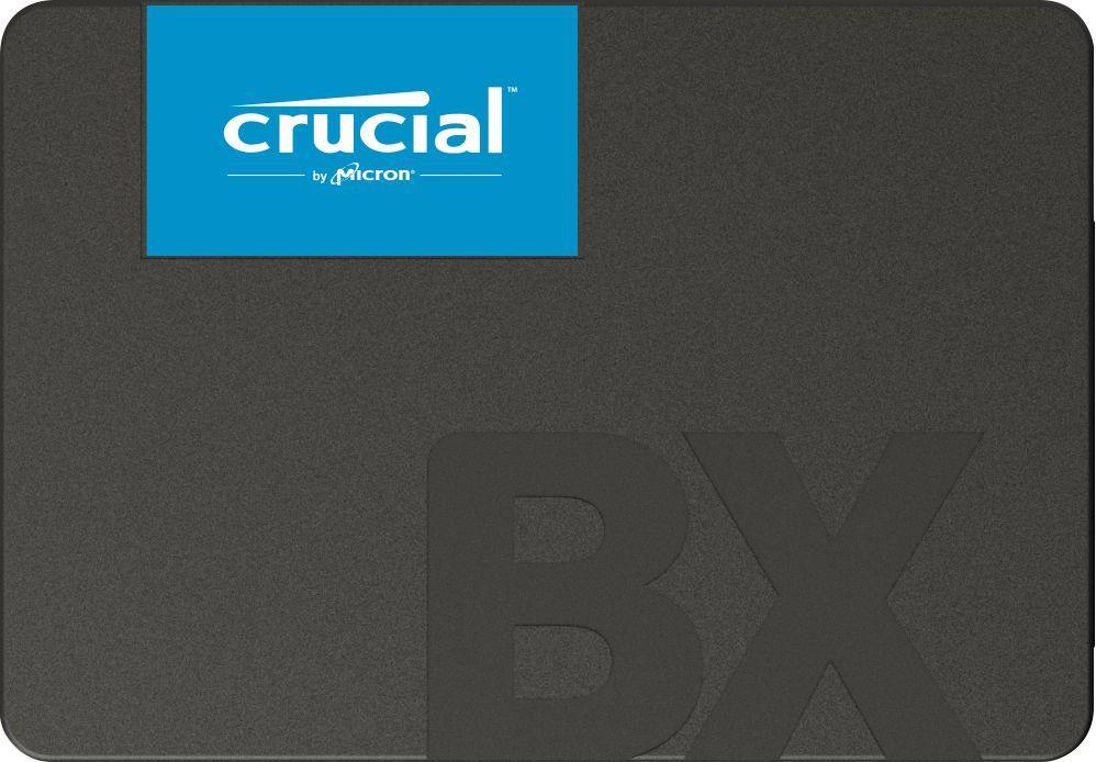 SSD|CRUCIAL|BX500|240GB|SATA 3.0|Write speed 500 MBytes/sec|Read speed 540 MBytes/sec|2,5"|TBW 80 TB|MTBF 1500000 hours|CT240BX500SSD1