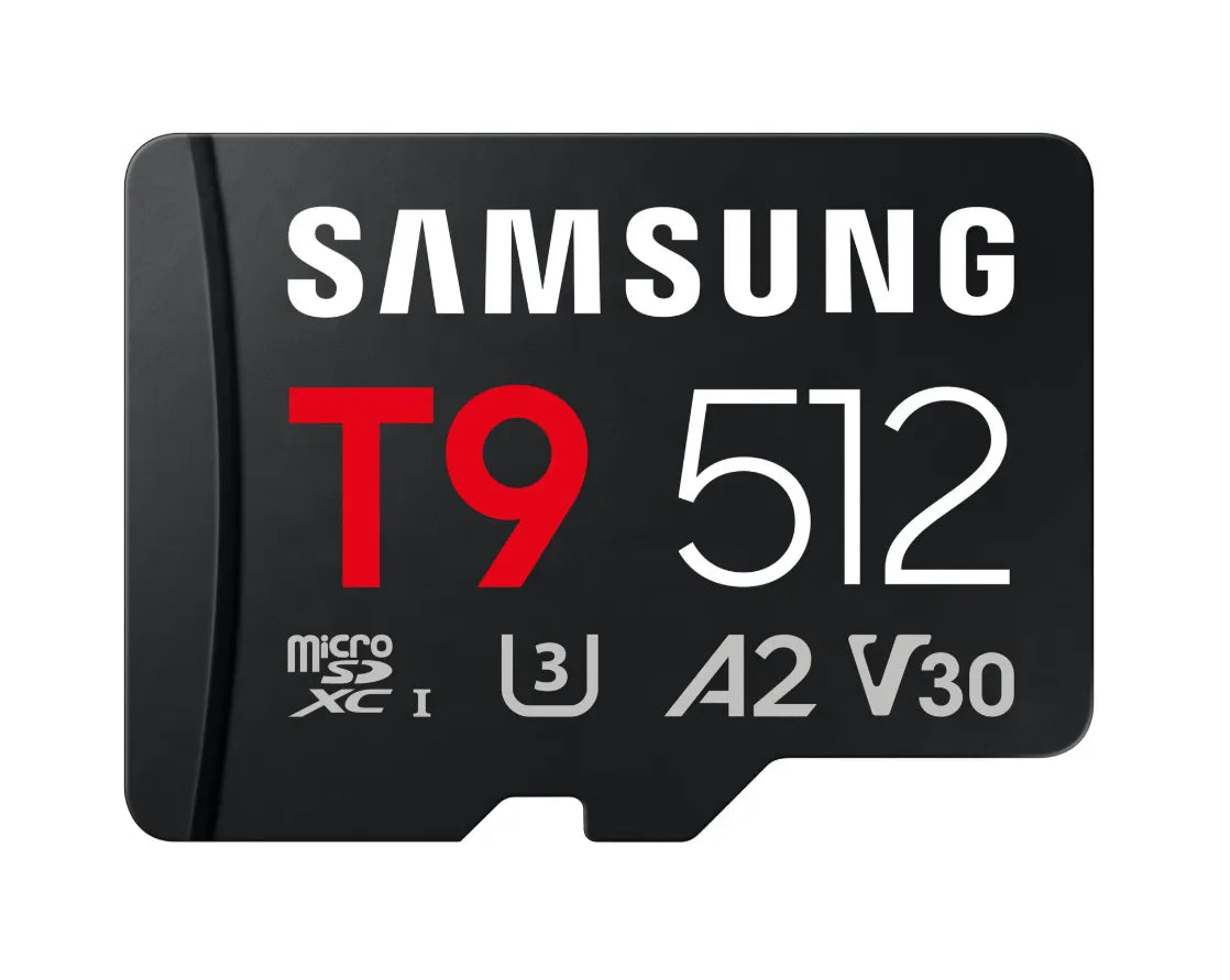 Samsung microSDXC UHS-I Card | T9 | 512 GB | microSD | Flash memory class U3, V30, A2