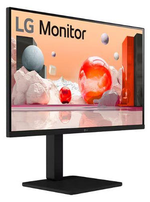 LCD Monitor|LG|27"|Panel IPS|1920x1080|16:9|100Hz|Matte|Speakers|Swivel|Pivot|Height adjustable|Tilt|Colour Black|27BA550-B