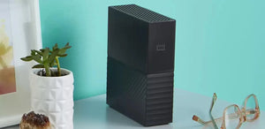 External HDD|WESTERN DIGITAL|My Book|WDBBGB0240HBK-EESN|24TB|USB 3.2|WDBBGB0240HBK-EESN