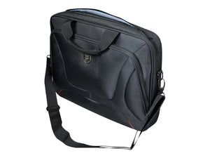 PORT DESIGNS | Courchevel | Fits up to size 15.6 " | Messenger - Briefcase | Shoulder strap | Black