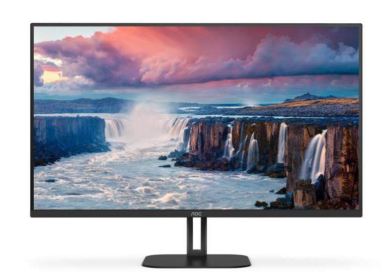 LCD Monitor|AOC|Q32V5CE/BK|31.5"|Panel VA|2560x1440|16:9|75Hz|Matte|1 ms|Speakers|Tilt|Colour Black|Q32V5CE/BK