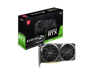 Graphics Card|MSI|NVIDIA GeForce RTX 3060|8 GB|GDDR6|128 bit|PCIE 4.0 16x|Dual Slot Fansink|1xHDMI|3xDisplayPort|RTX3060VENTUS2X8GOC