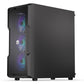 Case|ENDORFY|Regnum 400 ARGB|MidiTower|Case product features Transparent panel|Not included|ATX|MicroATX|MiniITX|Colour Black|EY2A009