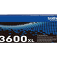 BROTHER TN-3600XL Black Toner Cartridge