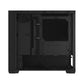 Fractal Design | Pop Mini Silent | Side window | Black Solid | mATX, Mini ITX | ATX