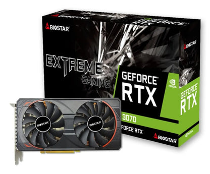 Graphics Card|BIOSTAR|NVIDIA|GeForce RTX 3070|1500 MHz|8 GB|GDDR6|256 bit|PCI Express x16 4.0|Active|VN3716RM82