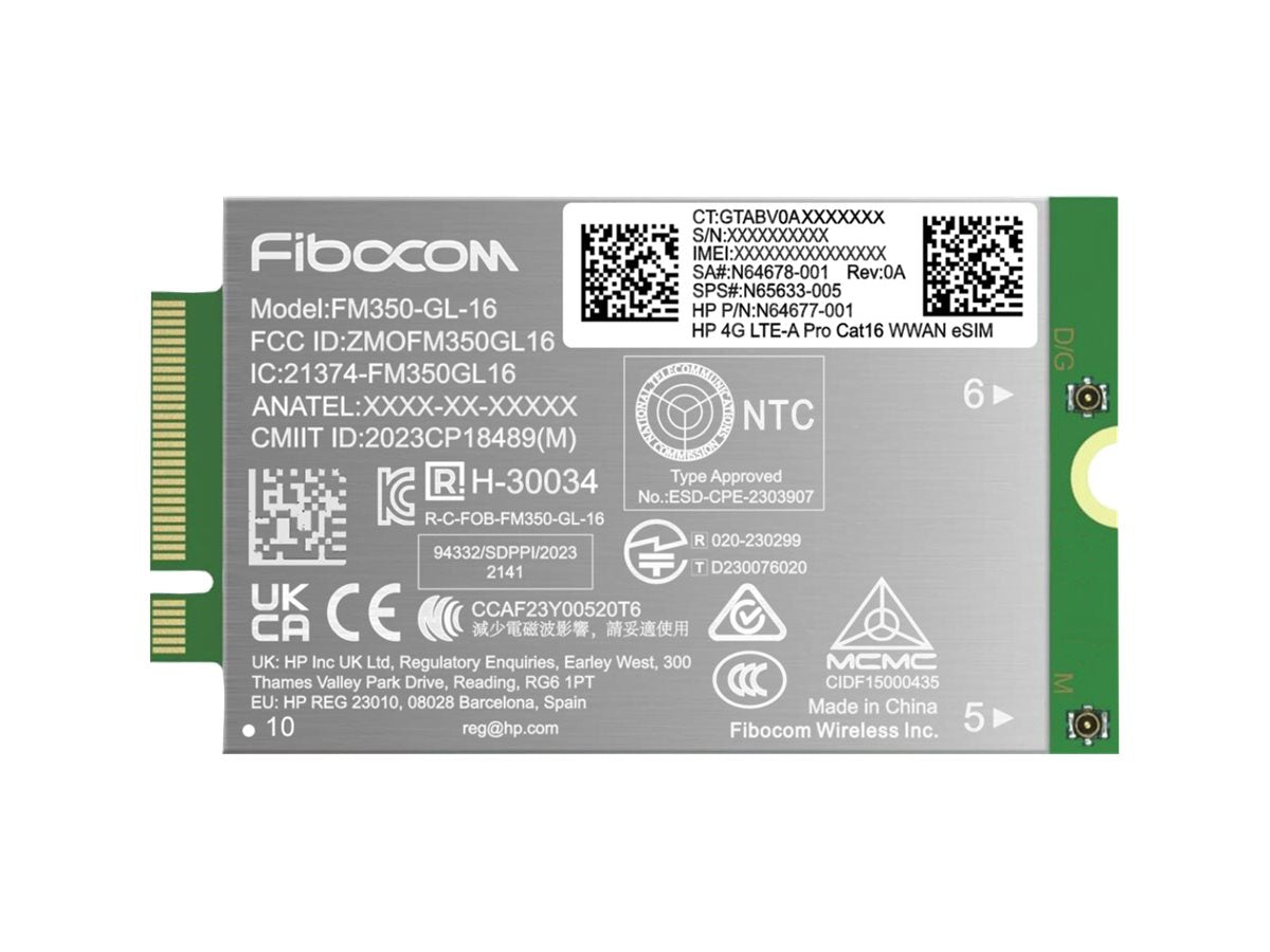 HP 4G LTE-Advanced Pro WWAN for G11