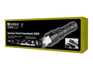 SANDBERG Survivor Torch Powerbank 5000