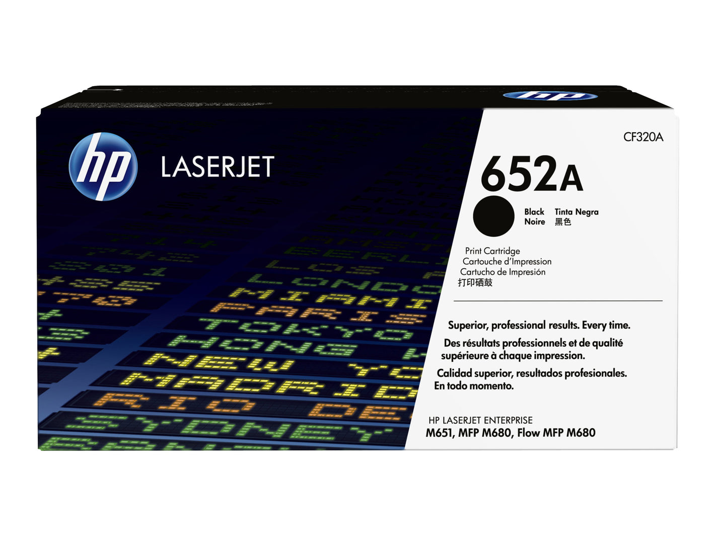 HP 652A Black Toner