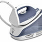 TEFAL Steam generator iron | FV2C41E0 Express Optimal | 2400 W | 1.2 L | 5 bar | Auto power off | Vertical steam function | Calc-clean function | Blue/White