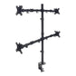 MH Monitor Mount supports 4 LCD Monitors