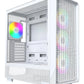 Case|MONTECH|X5|MidiTower|Case product features Transparent panel|Not included|Colour White|X5(W)