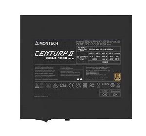 Power Supply|MONTECH|CENTURY II|ATX|1200 W|CENTURYII1200