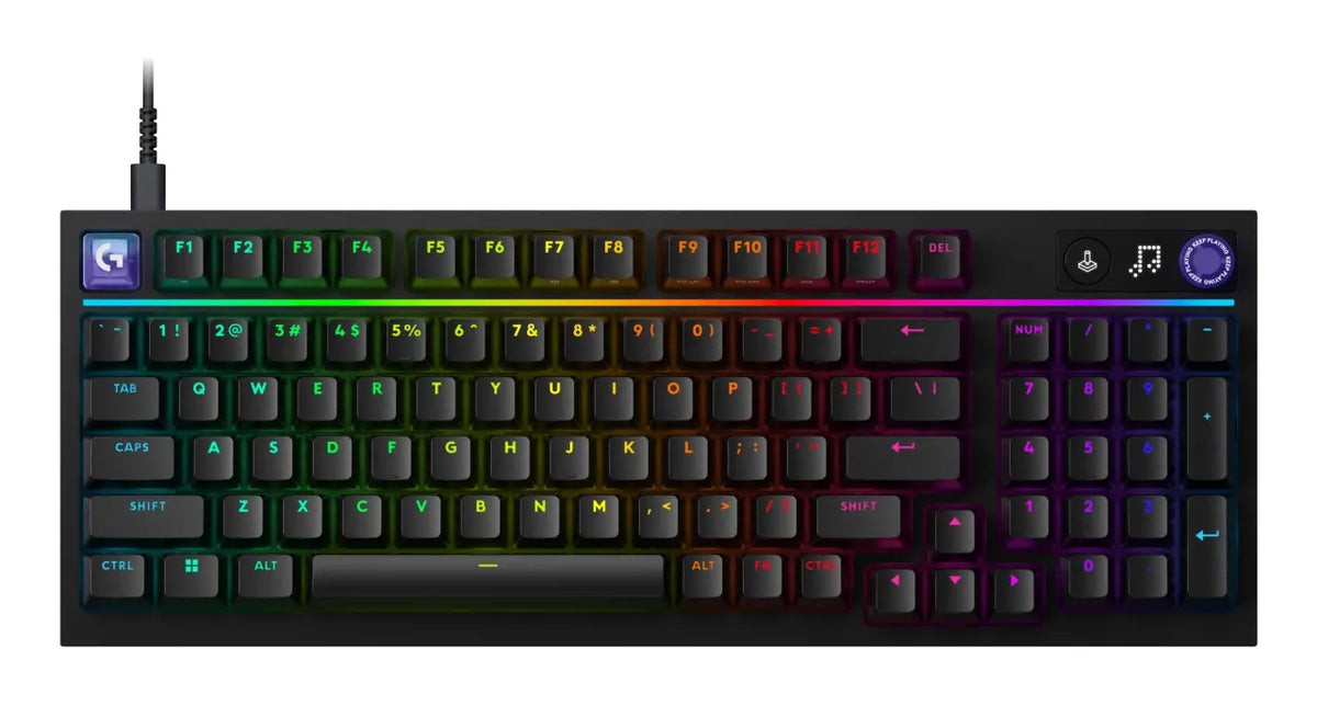 Logitech G316 X 98 - INT'L layout - Black Keyboard