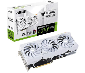 Graphics Card|ASUS|NVIDIA GeForce RTX 4070 Ti SUPER|16 GB|GDDR6X|256 bit|PCIE 4.0 16x|Triple slot Fansink|2xHDMI|3xDisplayPort|RTX4070TIS-O16G-WHITE-GAM