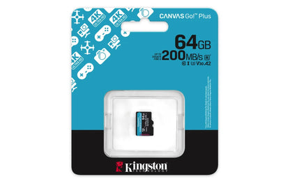 MEMORY MICRO SDXC 64GB UHS-I/1PACK SDCG4/64GBSP KINGSTON