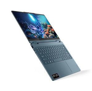 Lenovo- Yoga 7 2-in-1 14AKP10 AMD | Tidal Teal | 14 " | OLED | Touchscreen | WUXGA | 1920 x 1200 pixels | Glossy | AMD Ryzen AI 5 | 340 | 16 GB | Soldered LPDDR5 | Solid-state drive capacity 512 GB | AMD Radeon 840M Graphics | Windows 11 Home | 802.1...