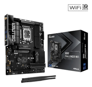 Mainboard|ASROCK|Intel B860|LGA 1851 (Socket V1)|ATX|RAM DDR5-SDRAM|4xSlots|Wi-Fi Yes|Bluetooth Yes|1xNumber of M.2 (M) slots|B860CHALLENGERWIFI
