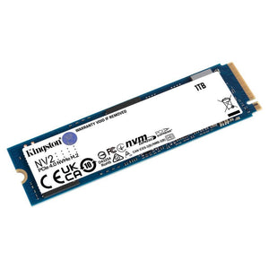 SSD|KINGSTON|NV2|1TB|M.2|PCIE|NVMe|Write speed 2100 MBytes/sec|Read speed 3500 MBytes/sec|2.2mm|TBW 320 TB|MTBF 1500000 hours|SNV2S/1000G