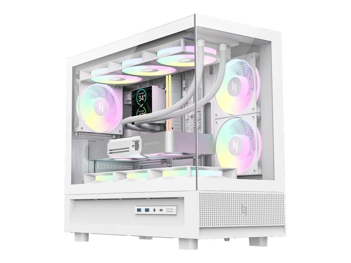 Gamemax Case | NEX C31 WH | MATX/BTF