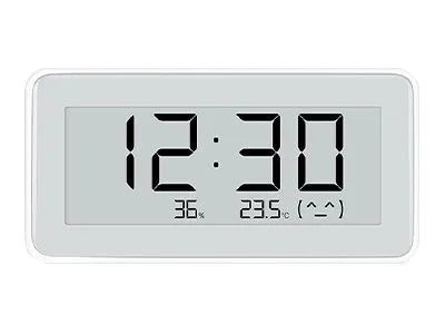 Xiaomi | Temperature and Humidity Monitor Clock | White