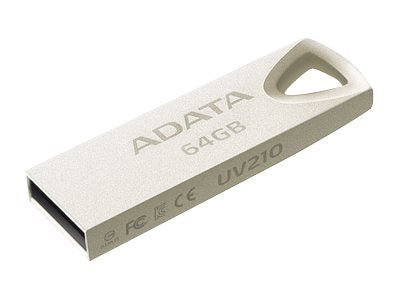 ADATA 64GB USB2.0 UV210 Silver