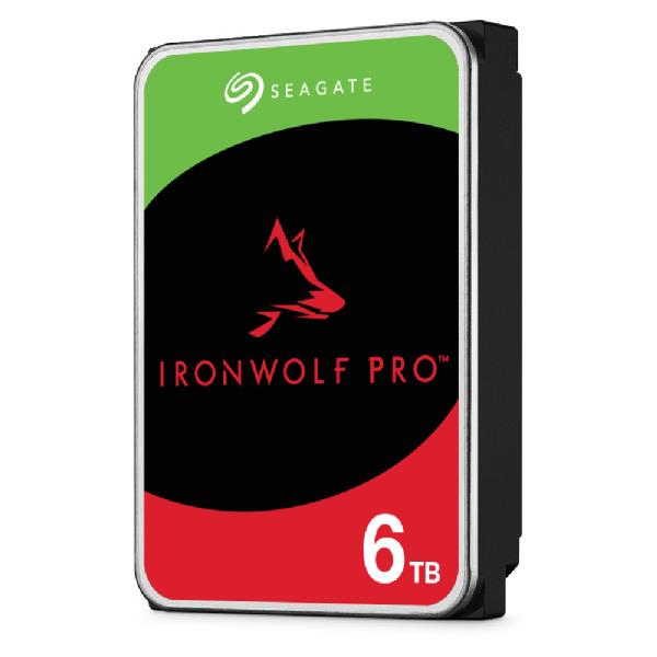 HDD|SEAGATE|IronWolf Pro|6TB|SATA|256 MB|7200 rpm|3,5"|ST6000NT001