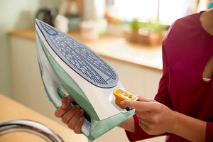 Philips DST7012/70 HV | Steam Iron | 2600 W | Water tank capacity 300 ml | Continuous steam 45 g/min | Steam boost performance 220 g/min | Desert Green/Gray