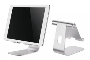 NEWSTAR TABLET DESK STAND (SUITED FOR TABLETS UP TO 11"), SILVER