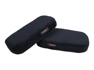 Arozzi Memory Foam Armrest Pads | 270x135x40 mm | Black