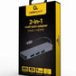 I/O ADAPTER USB-C TO HDMI/USB3/2IN1 A-CM-COMBO2-01 GEMBIRD