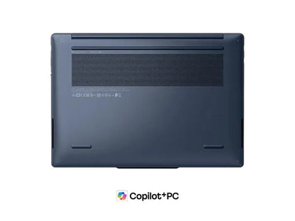 Lenovo Yoga Slim 7 14Q8Y11 Snapdragon | Cosmic Blue | 14 " | OLED | WUXGA | 1920 x 1200 pixels | Glossy | Snapdragon X2 Plus | X2P-42-100 | 16 GB | Soldered LPDDR5X | Solid-state drive capacity 512 GB | Qualcomm Adreno GPU | Windows 11 Home | 802.11b...