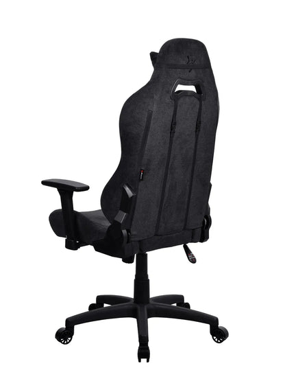 Arozzi Metal/Reinforced nylon | Gaming Chair | Torretta Soft Fabric | Pure Black