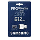 MEMORY MICRO SDXC 512GB/W/READER MB-MY512SB/WW SAMSUNG