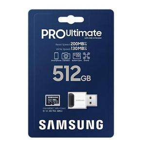MEMORY MICRO SDXC 512GB/W/READER MB-MY512SB/WW SAMSUNG