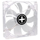 CASE FAN 120MM TRANSP 3PIN+4P/RED 12V XF046 XILENCE