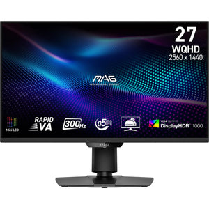 LCD Monitor|MSI|MAG 274QPF X30MV|27"|Gaming/Frameless|Matte|Panel VA|2560x1440|16:9|300Hz|0.5 ms|Colour Black|MAG274QPFX30MV