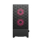 Fractal Design | Pop Air RGB | Side window | Magenta Core TG Clear Tint | ATX, mATX, Mini ITX | ATX