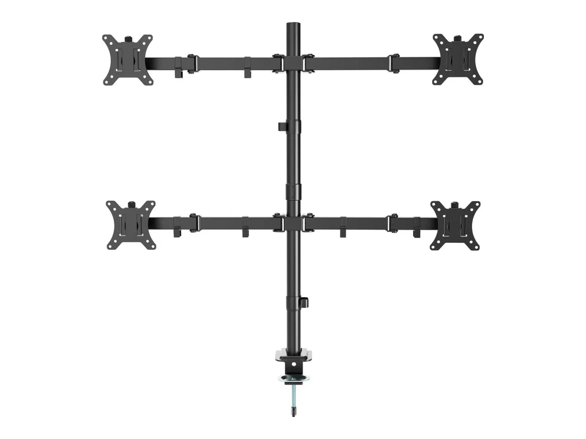 GEMBIRD Adjustable desk 4-display arm