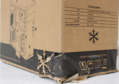 SALE OUT. Fractal Design Core 1100, Black | Fractal Design | CORE 1100 | Micro ATX | Black | DAMAGED PACKAGING, DENTED BODY