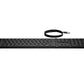HP 320K USB Wired Keyboard - Black - US/RUS