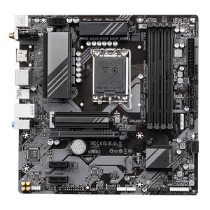 Mainboard|GIGABYTE|Intel B760 Express|LGA1700|Micro-ATX|Memory DDR5|Memory slots 4|2xPCI-Express 3.0 1x|1xPCI-Express 4.0 16x|2xM.2|1xHDMI|2xDisplayPort|2xAudio-In|1xAudio-Out|2xUSB 2.0|3xUSB 3.2|1xUSB-C|1xPS/2|1xRJ45|B760MDS3HAX1.2