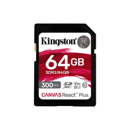 MEMORY SDXC 64GB C10/SDR2/64GB KINGSTON