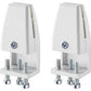 NEOMOUNTS DESK CLAMP FOR NS-GLSPROTECTXXX - FOR 8-25 MM DESK THICKNESS - SET OF 2, WHITE