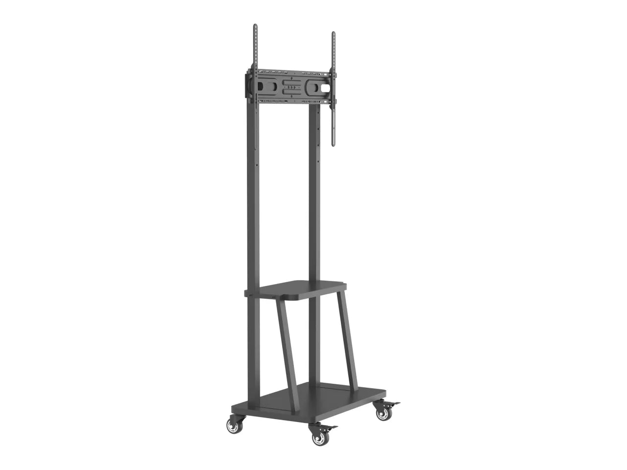 TECHLY Floor Stand with Shelf for 32-70i